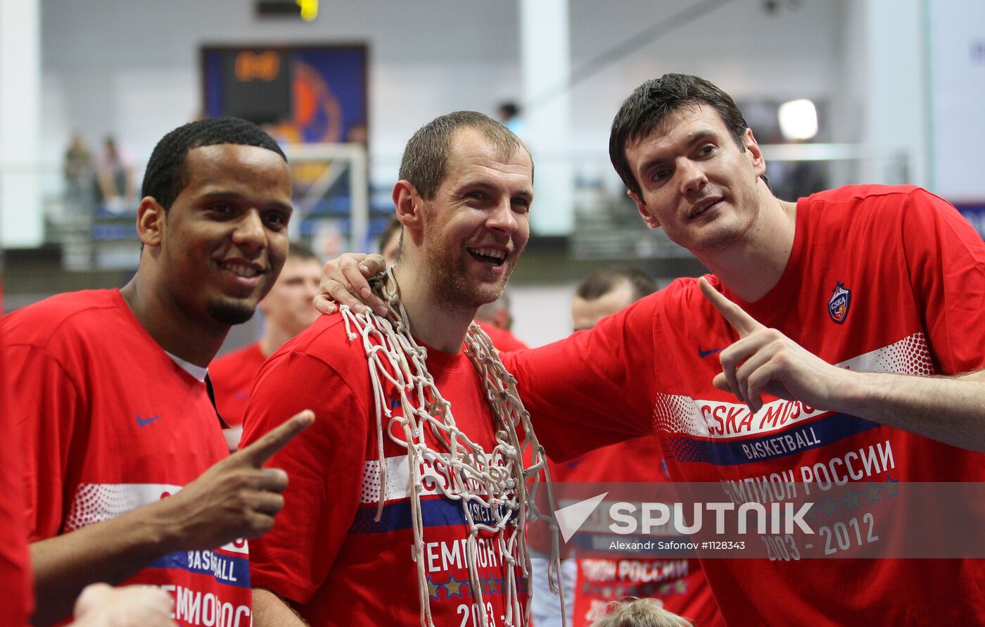Basketball PBL. Match Khimki - CSKA