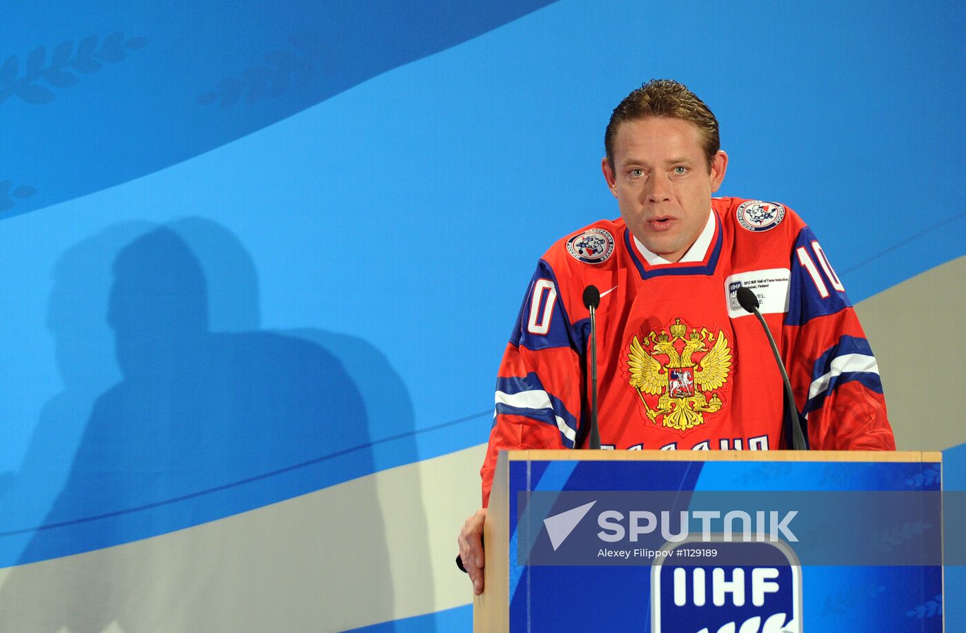 Pavel Bure inducted in IIHF's Hall of Fame