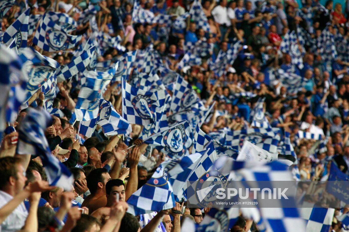 Football UEFA Champions League Final. Match Bavaria – Chelsea