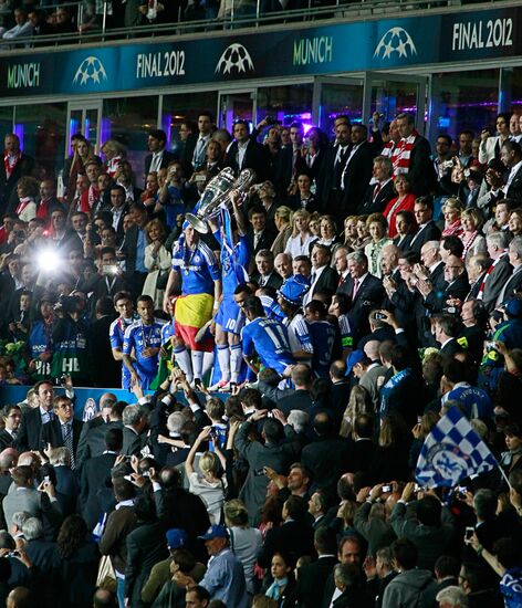 Football UEFA Champions League Final. Match Bavaria – Chelsea