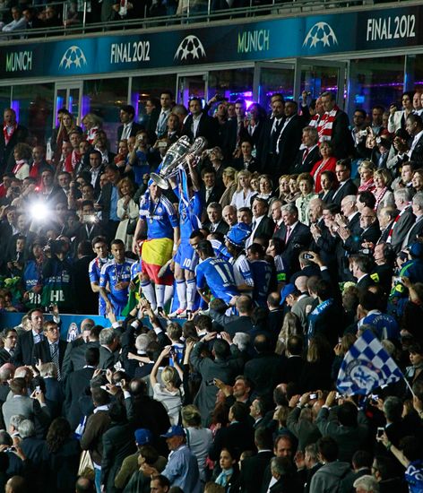 Football UEFA Champions League Final. Match Bavaria – Chelsea