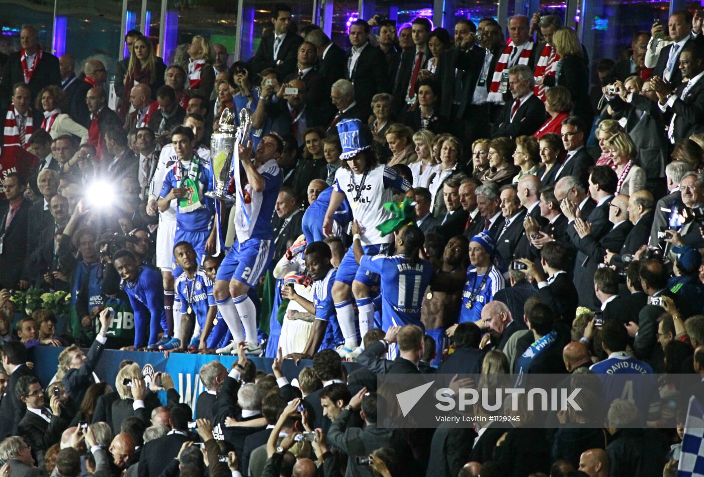 Football UEFA Champions League Final. Match Bavaria – Chelsea