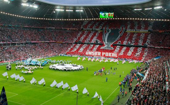 Football UEFA Champions League. Final Match Bavaria - Chelsea