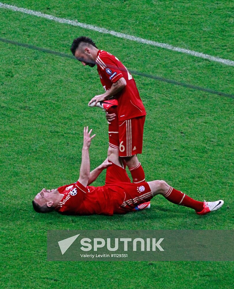 Football UEFA Champions League Final. Match Bavaria – Chelsea