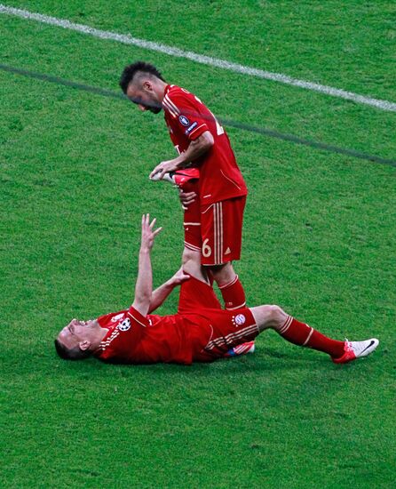 Football UEFA Champions League Final. Match Bavaria – Chelsea