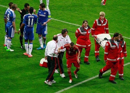 Football UEFA Champions League Final. Match Bavaria – Chelsea