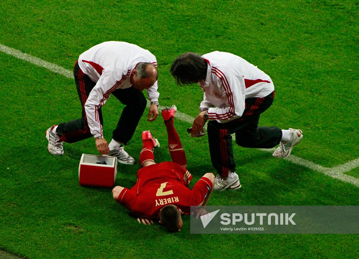 Football UEFA Champions League Final. Match Bavaria – Chelsea