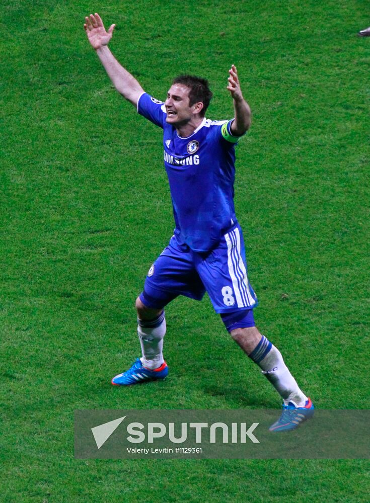 Football UEFA Champions League Final. Match Bavaria – Chelsea