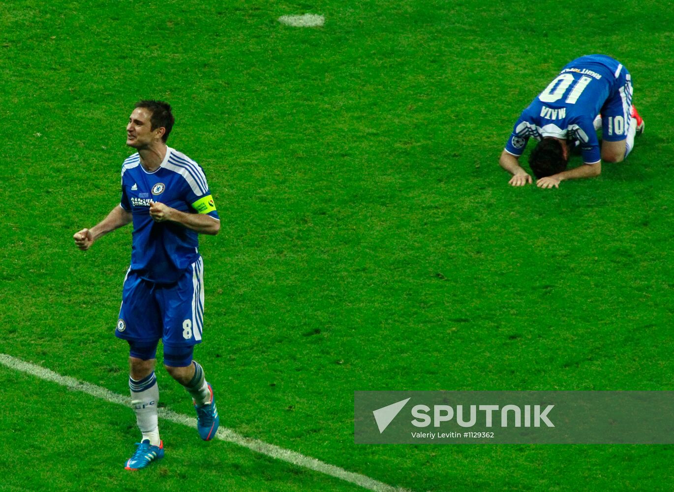 Football UEFA Champions League Final. Match Bavaria – Chelsea