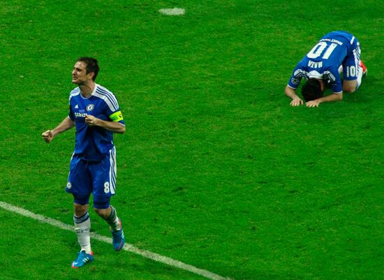 Football UEFA Champions League Final. Match Bavaria – Chelsea