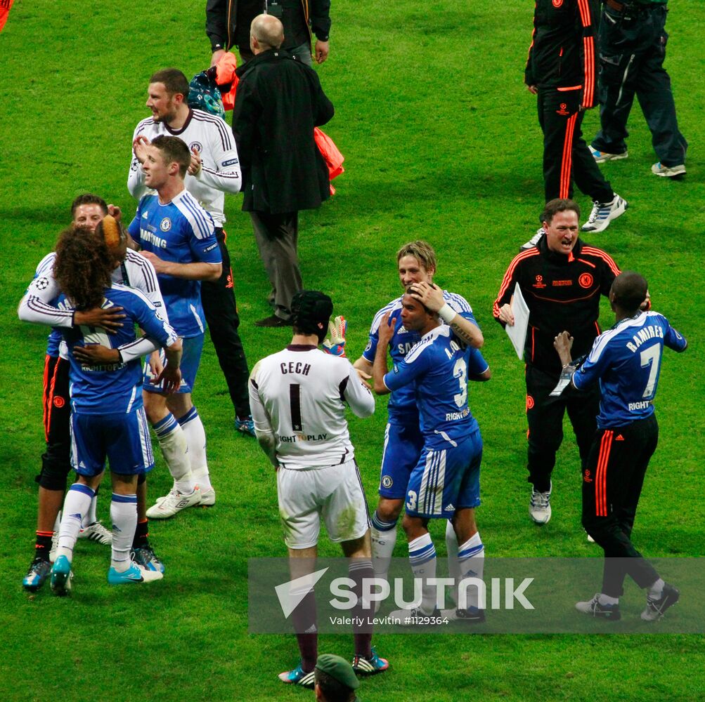 Football UEFA Champions League Final. Match Bavaria – Chelsea