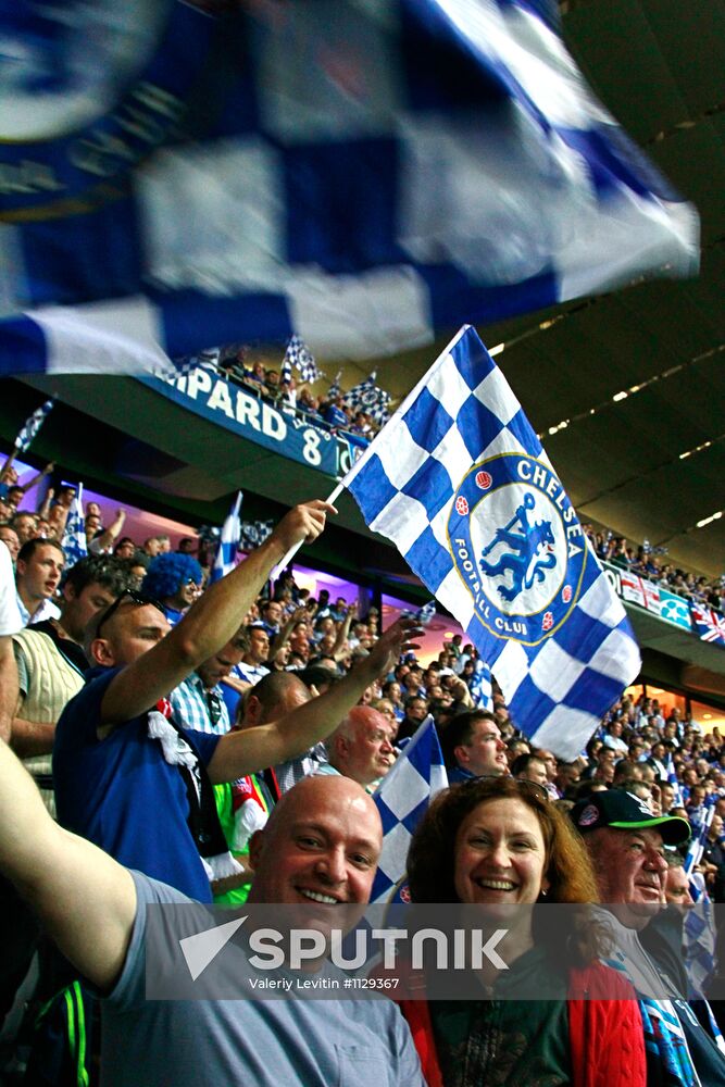Football UEFA Champions League Final. Match Bavaria – Chelsea