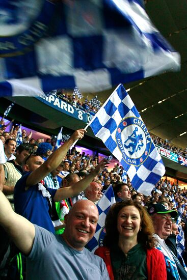 Football UEFA Champions League Final. Match Bavaria – Chelsea