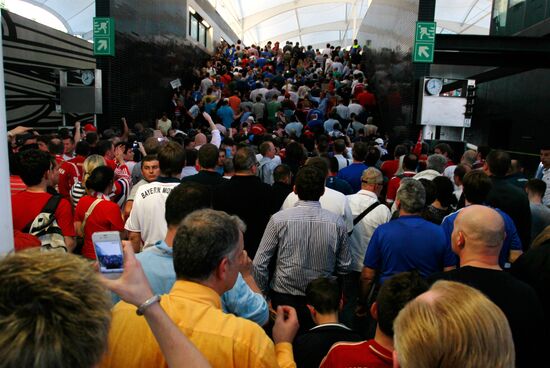 Football UEFA Champions League. Final Match Bavaria – Chelsea