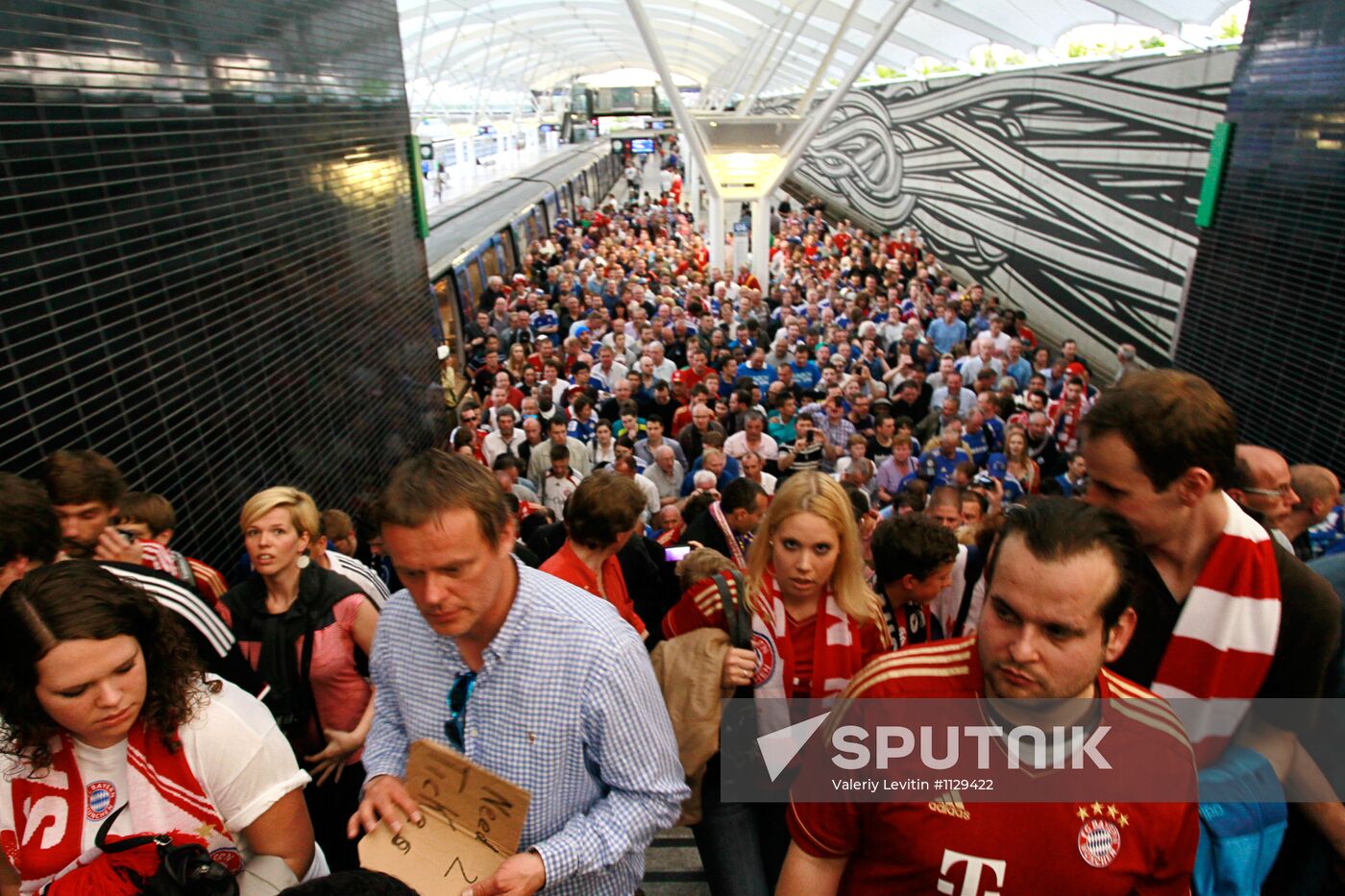 Football UEFA Champions League. Final Match Bavaria – Chelsea