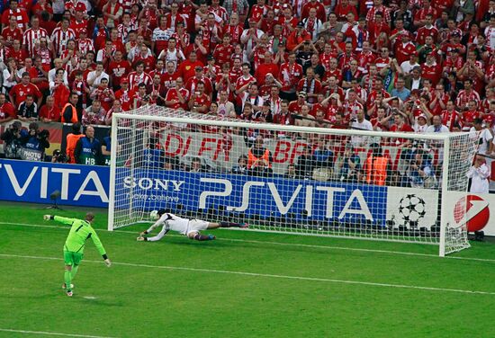 Football UEFA Champions League Final. Match Bavaria - Chelsea