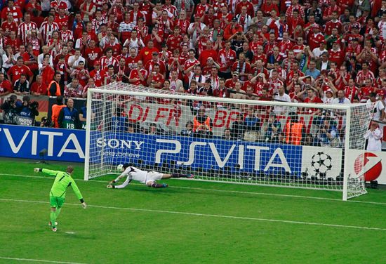 Football UEFA Champions League Final. Match Bavaria - Chelsea