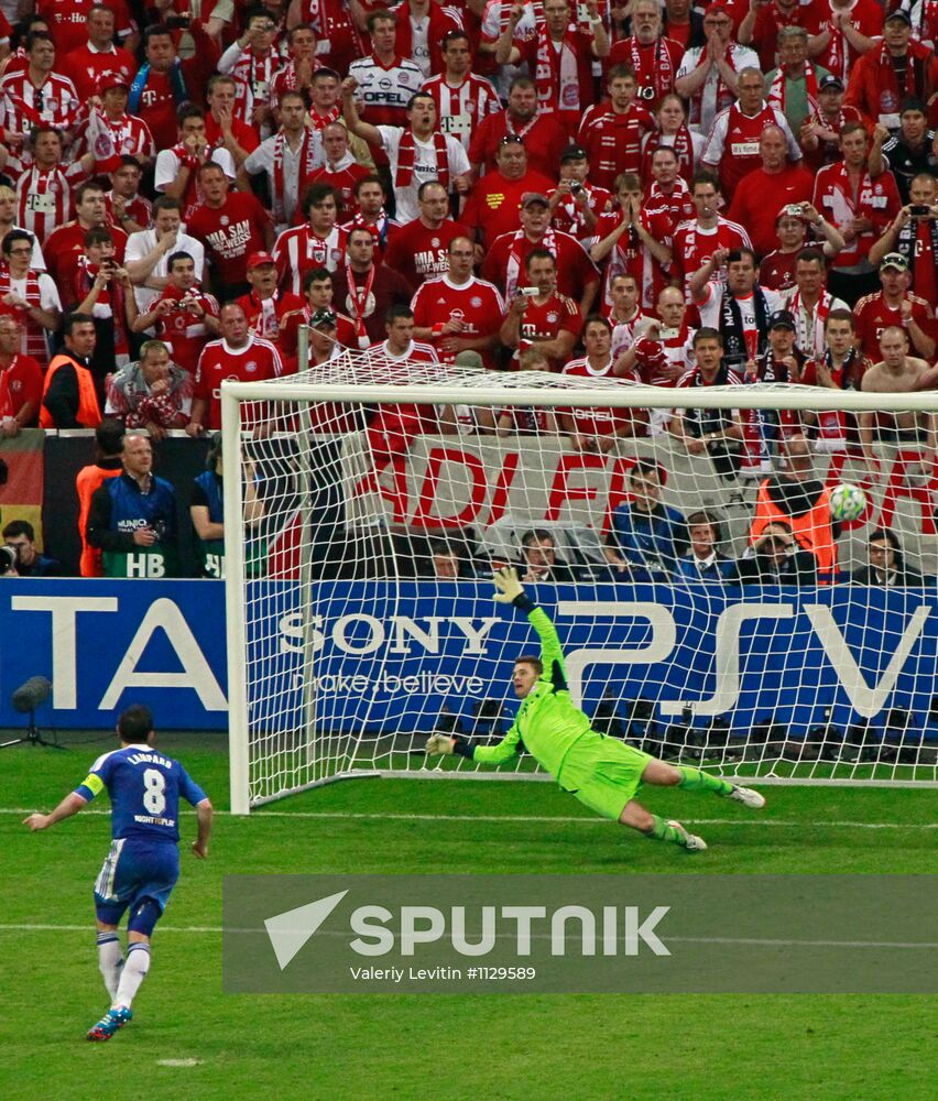 Football UEFA Champions League Final. Match Bavaria - Chelsea