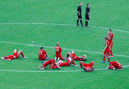 Football UEFA Champions League Final. Match Bavaria - Chelsea