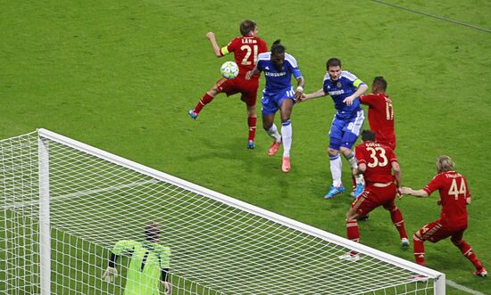 Football UEFA Champions League Final. Match Bavaria - Chelsea