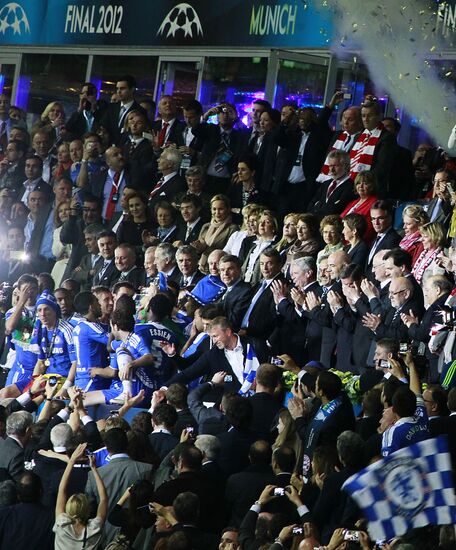 Football UEFA Champions League. Final Match Bavaria – Chelsea