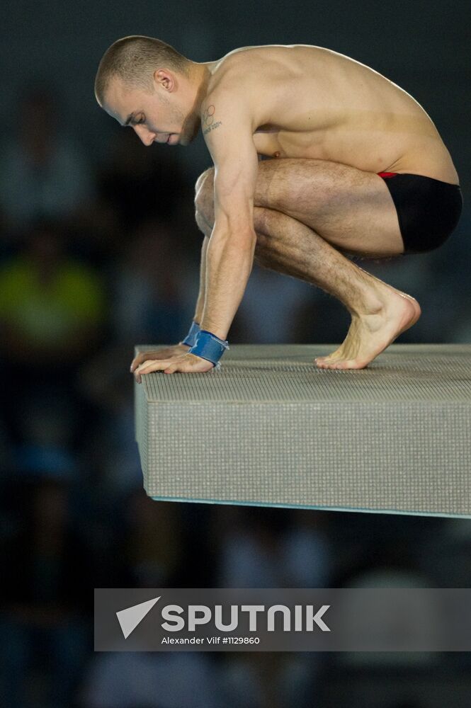 2012 European Diving Championship. Men's 10 m springboard