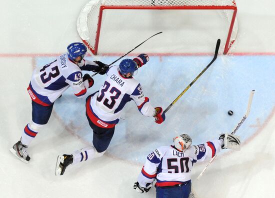 Hockey World Championship. Final match Russia - Slovakia