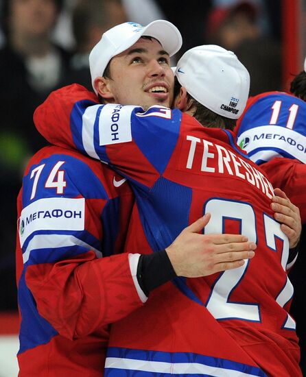 Hockey World Championship. Final match Russia - Slovakia