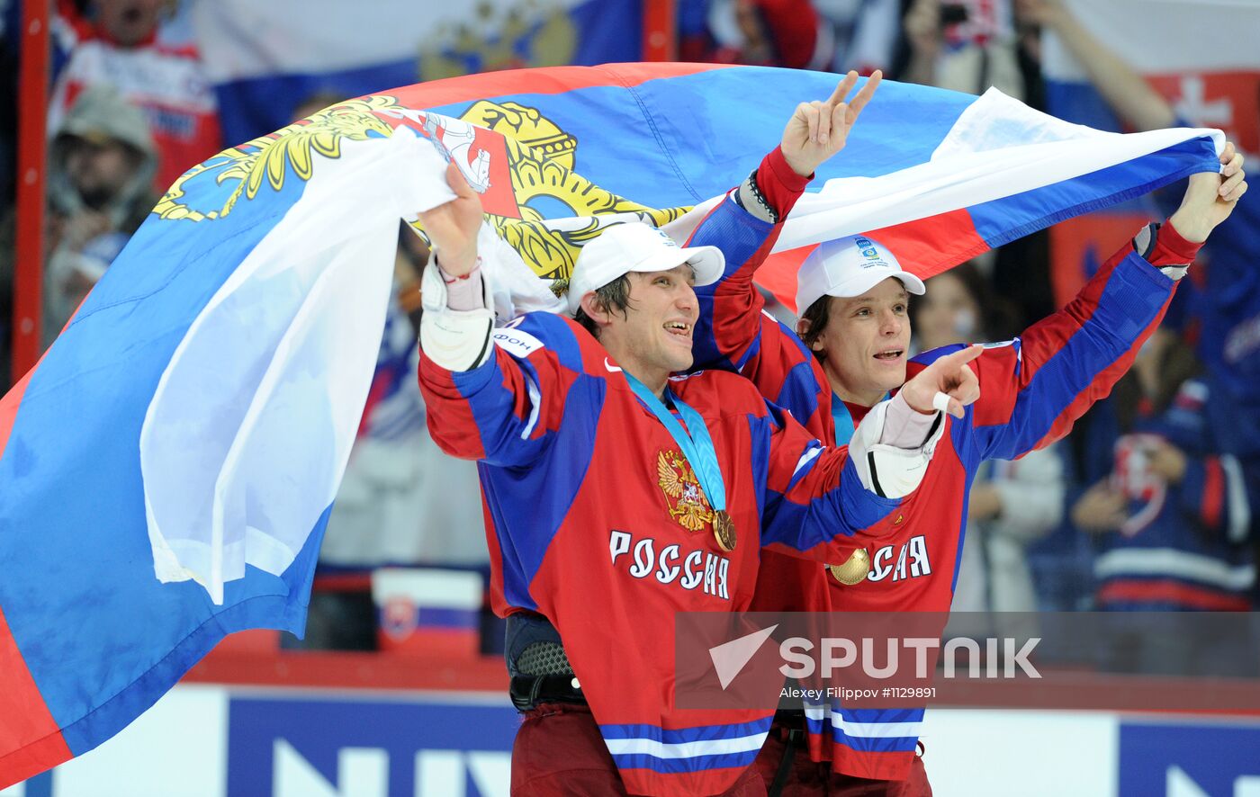 Hockey World Championship. Final match Russia - Slovakia
