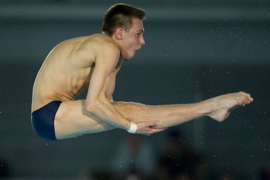 Synchronized diving European Diving Championships. Men's 10 m