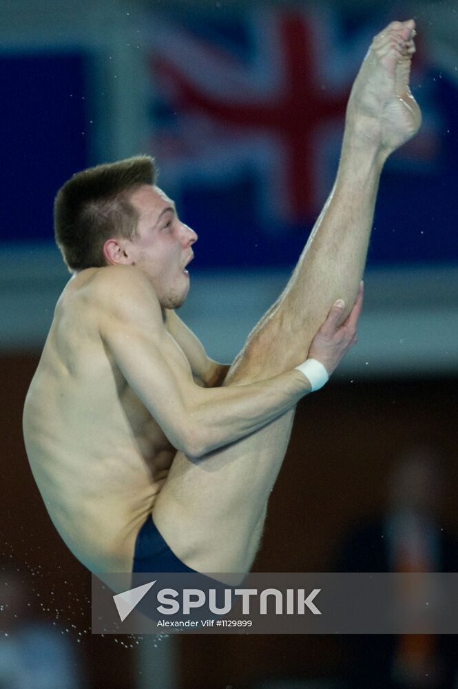 Synchronized diving European Diving Championships. Men's 10 m