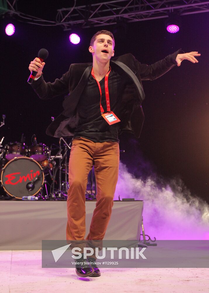 Russian party at Eurovision 2012