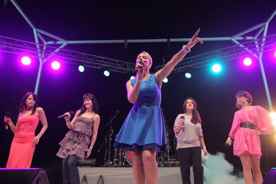 Russian party at Eurovision 2012