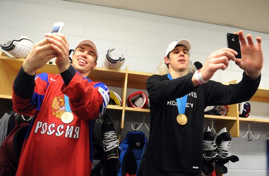 Hockey World Championship. Final match Russia - Slovakia