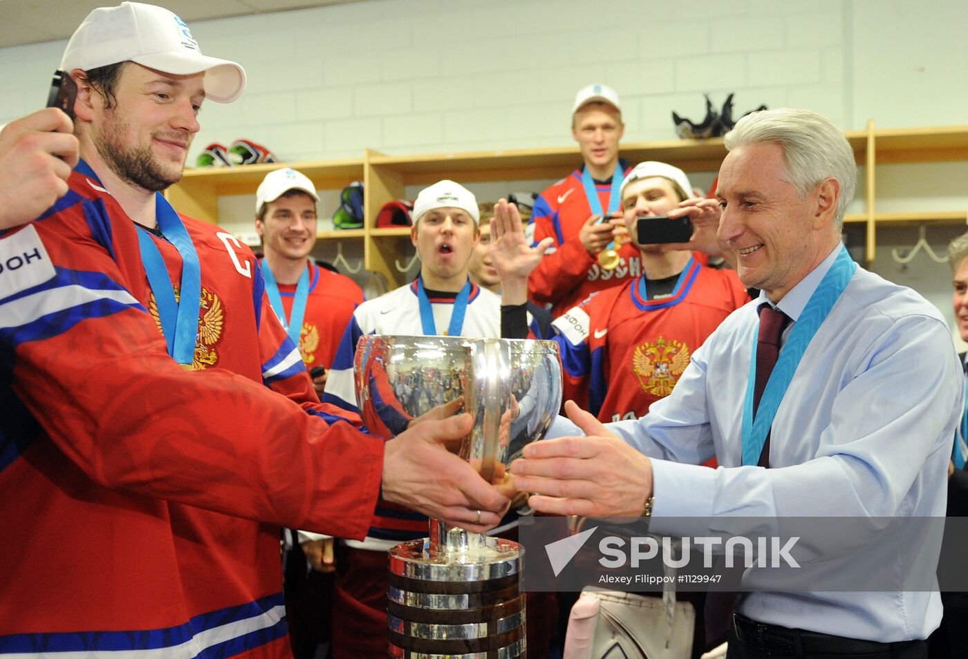 Hockey World Championship. Final match Russia - Slovakia