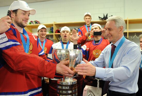 Hockey World Championship. Final match Russia - Slovakia