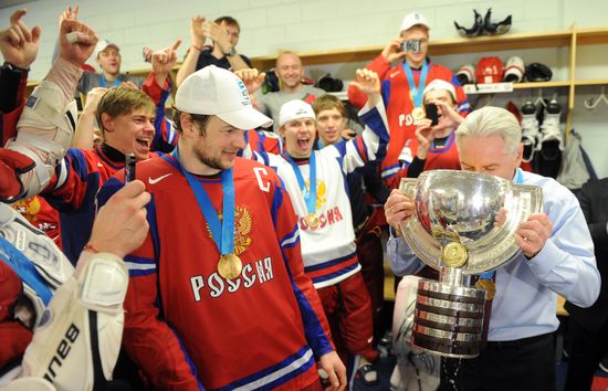 Hockey World Championship. Final match Russia - Slovakia