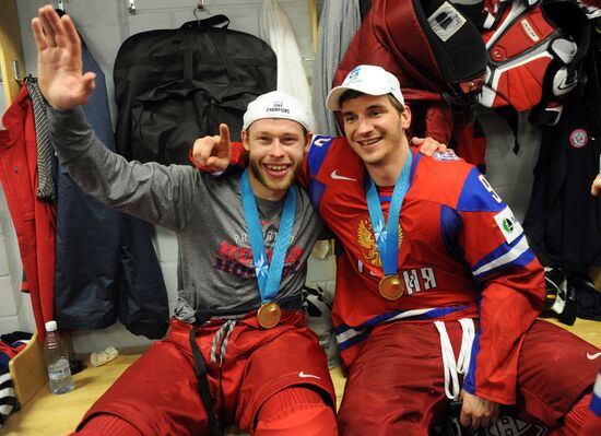 Hockey World Championship. Final match Russia - Slovakia