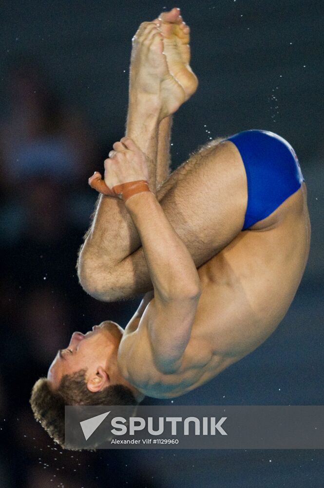 Synchronized diving European Diving Championships. Men's 10 m