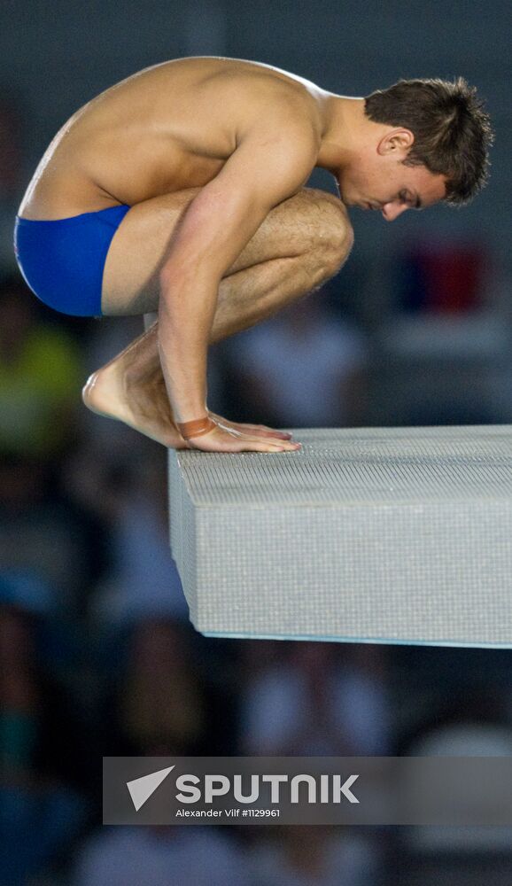 Synchronized diving European Diving Championships. Men's 10 m