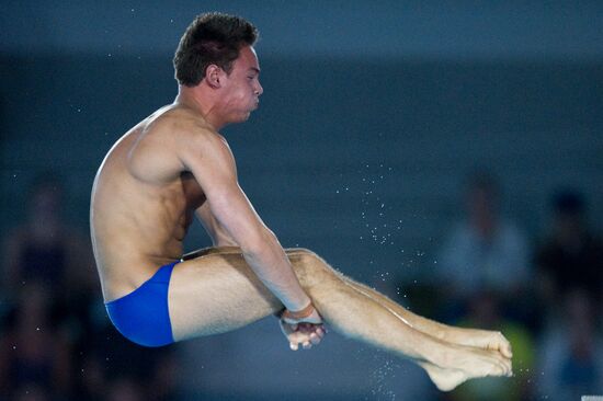 Synchronized diving European Diving Championships. Men's 10 m