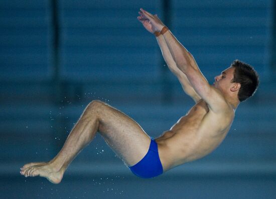 Synchronized diving European Diving Championships. Men's 10 m