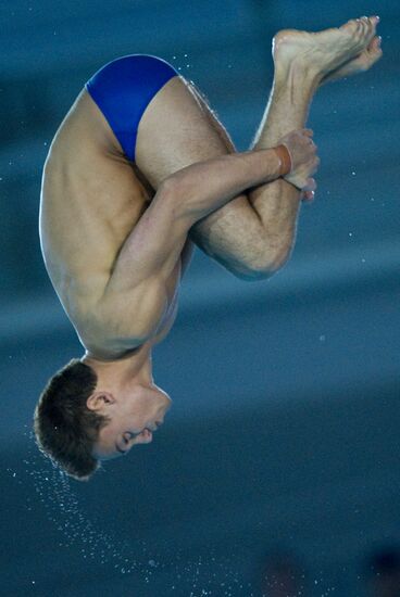 Synchronized diving European Diving Championships. Men's 10 m