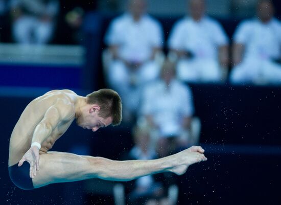Synchronized diving European Diving Championships. Men's 10 m