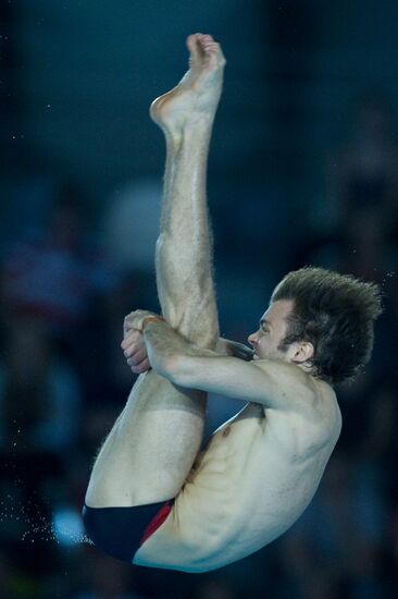 Synchronized diving European Diving Championships. Men's 10 m