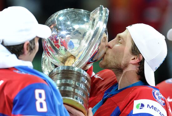 Hockey World Championship. Final match Russia - Slovakia