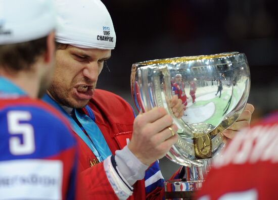 Hockey World Championship. Final match Russia - Slovakia