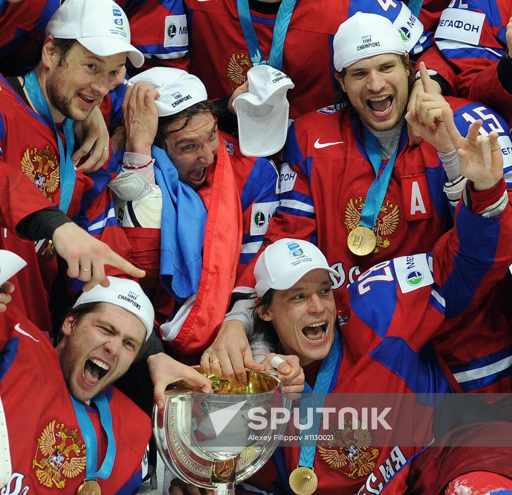 Hockey World Championship. Final match Russia - Slovakia