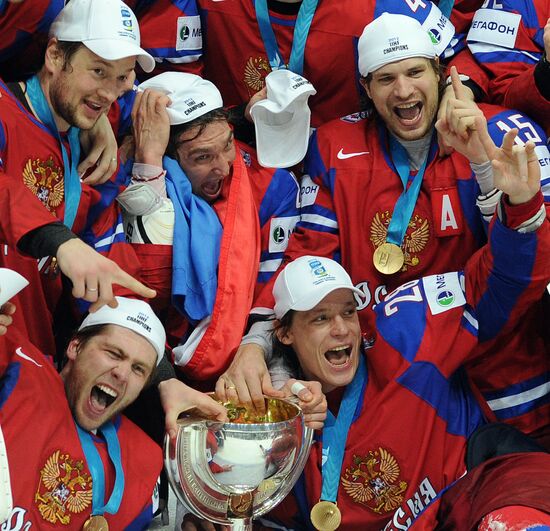Hockey World Championship. Final match Russia - Slovakia