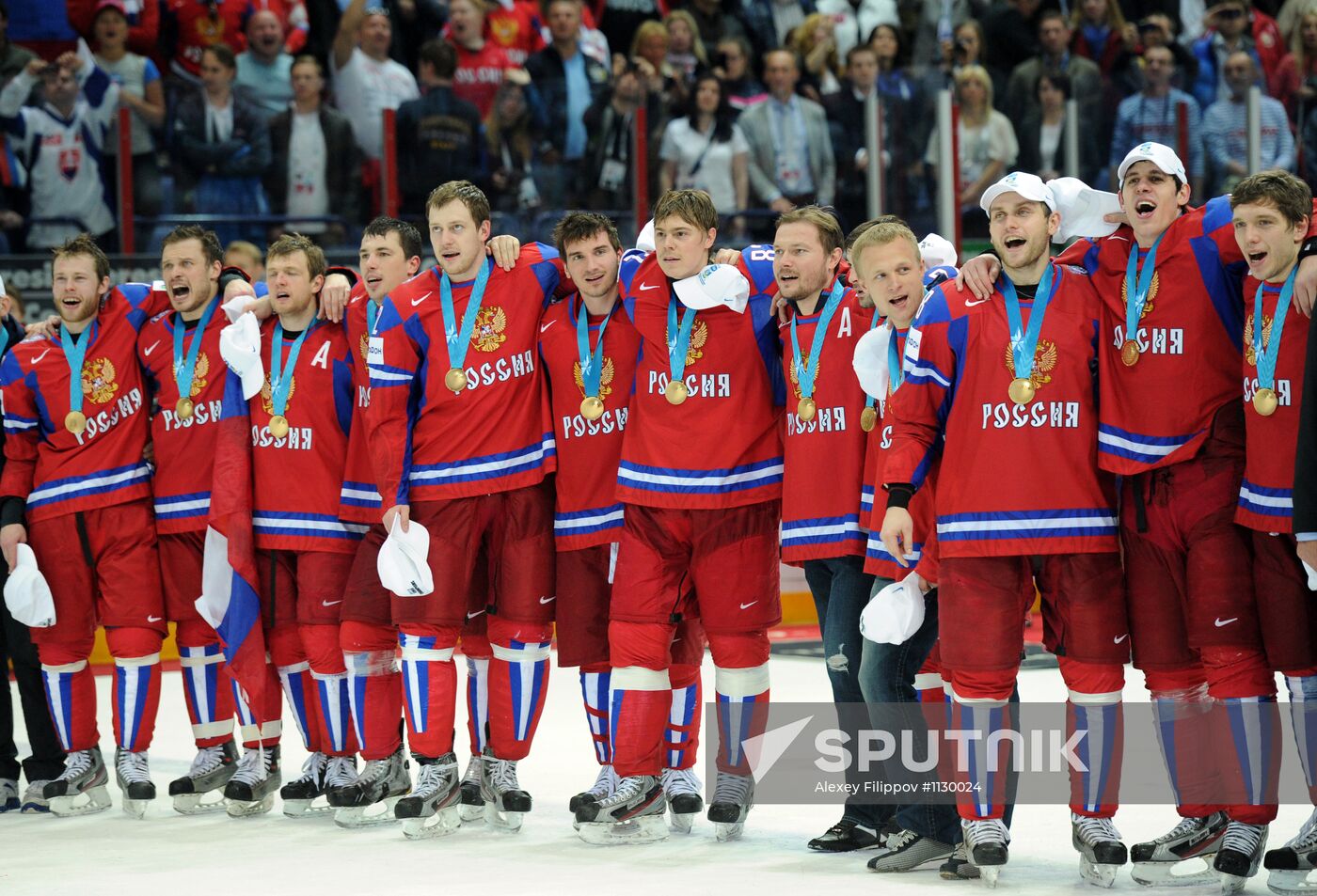 Hockey World Championship. Final match Russia - Slovakia